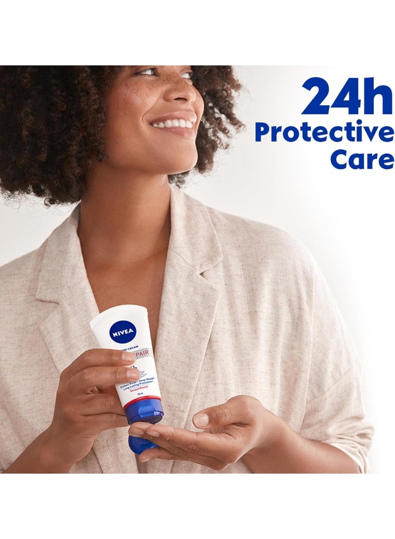 Nivea Repair Hand Cream 3in1 75 ml - Image 3